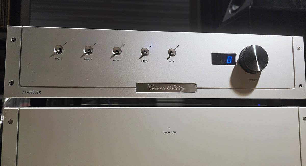 Concert Fidelity CF-080LSX Hybrid Preamplifier