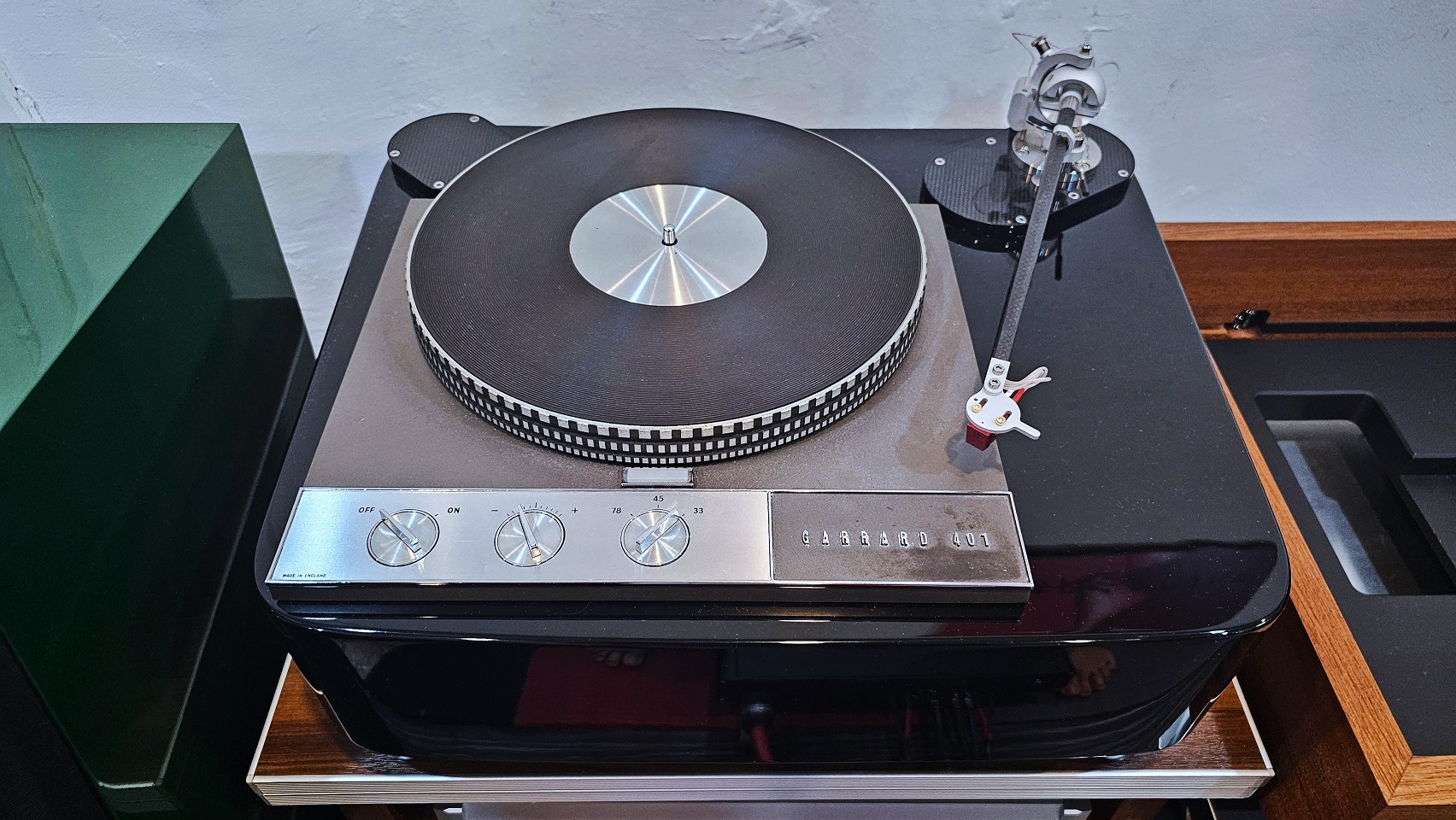 Garrard 401 with Composite Base and Reed 1H 12