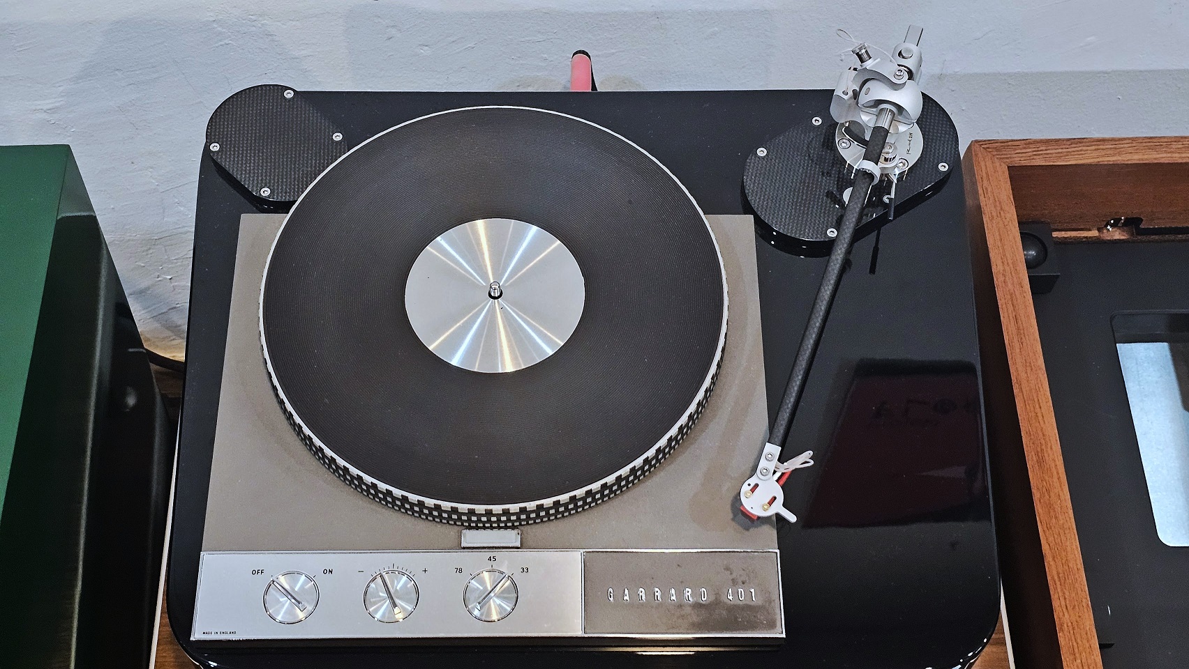 Garrard 401 with Composite Base and Reed 1H 12
