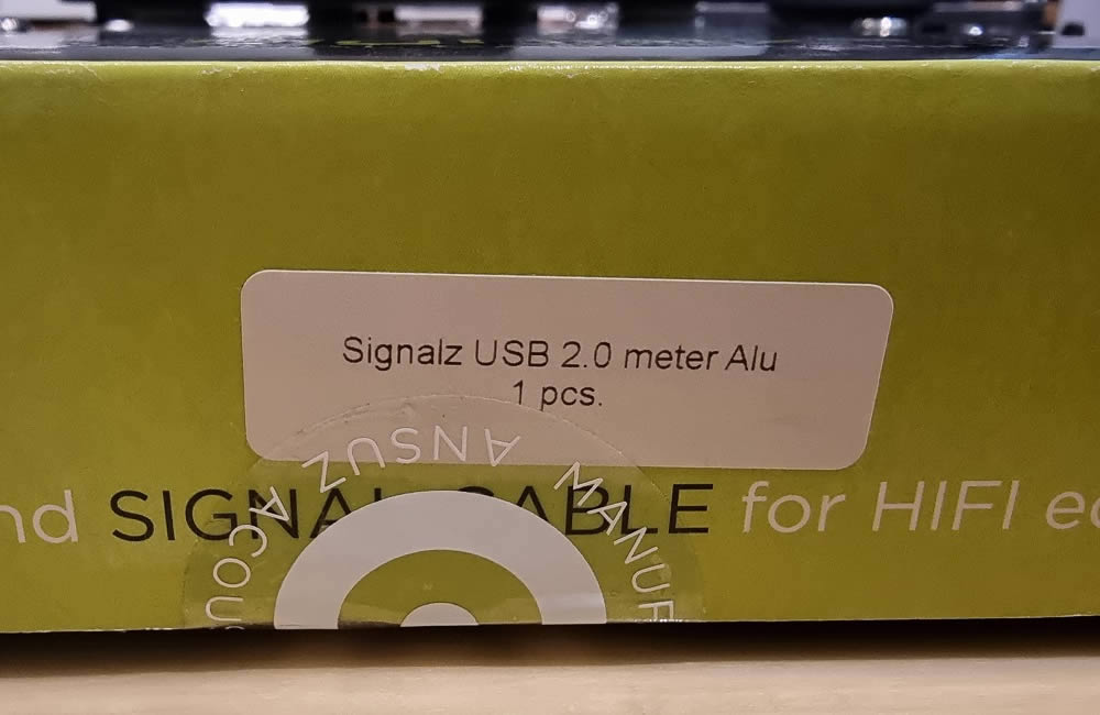 Ansuz Digitalz Alu USB 2m 