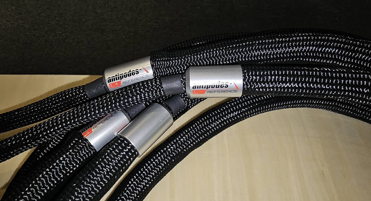 Antipodes Audio Reference Speaker Cables 3m