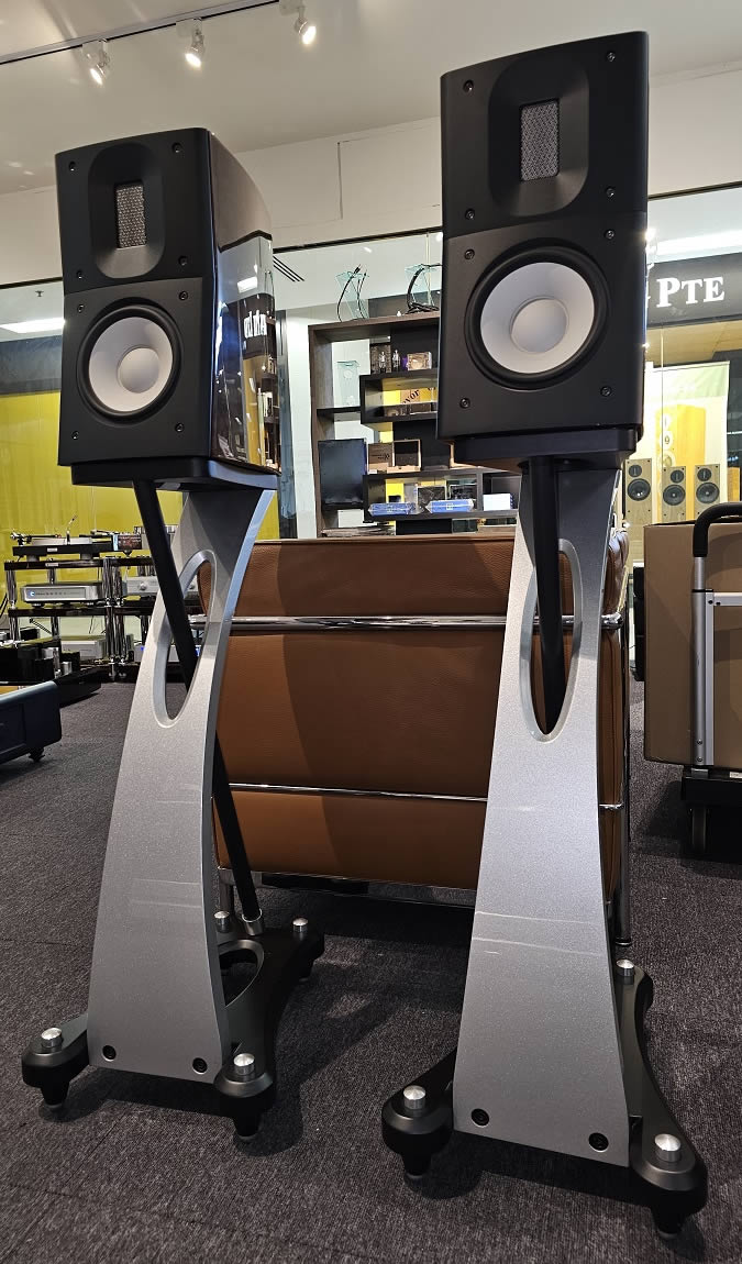 Raidho Acoustics C1.1 with matching stands 