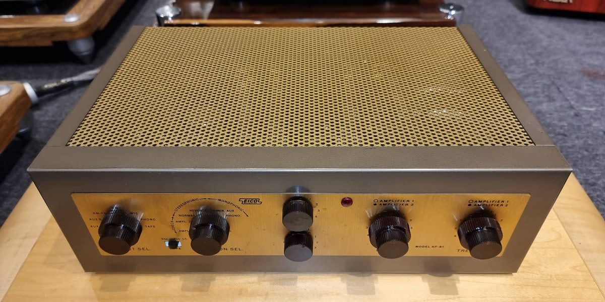 EICO HF-81 integrated amplifier