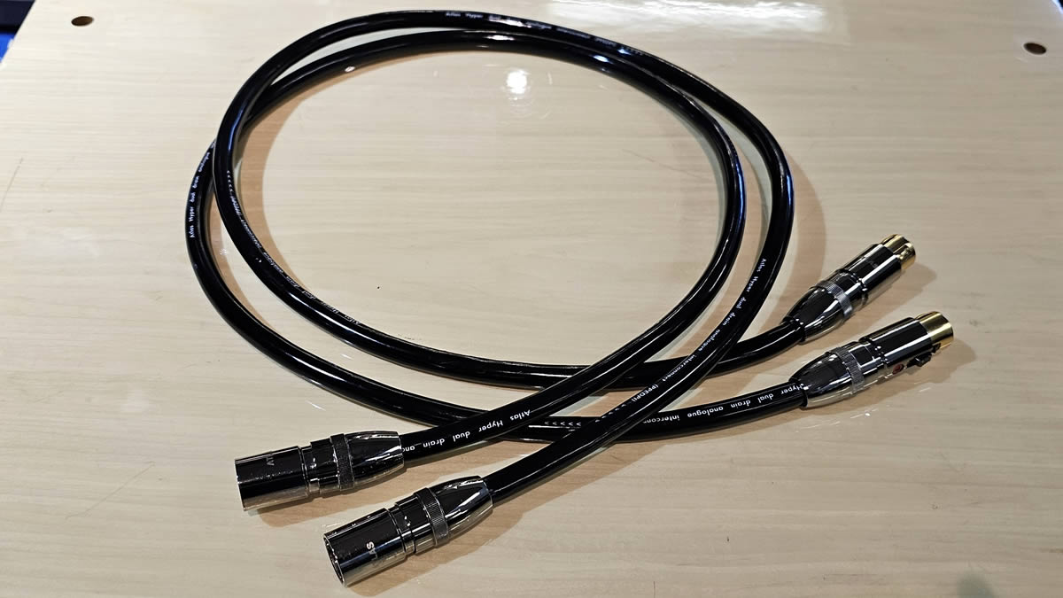 Atlas Hyper DD XLR 1m pair 