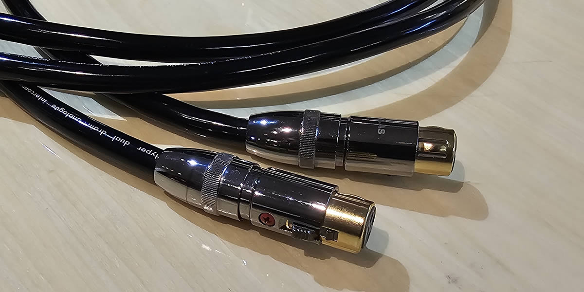 Atlas Hyper DD XLR 1m pair