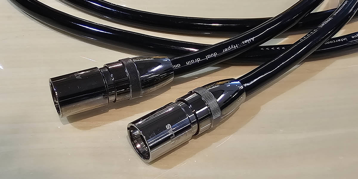 Atlas Hyper DD XLR 1m pair