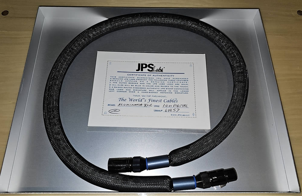 JPS Labs Aluminata Digitial Cable 1 Meter