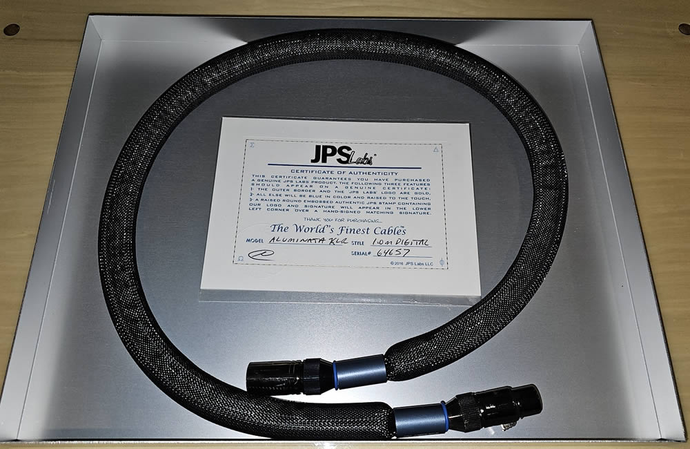 JPS Labs Aluminata Digitial Cable 1 Meter 