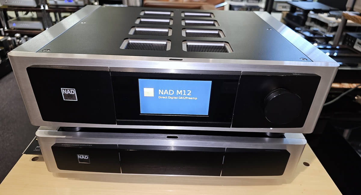 NAD M-12 and M-22 pre and power combo