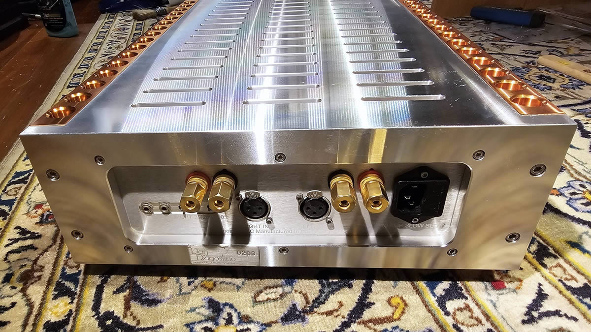 D Agostino Momentum S200 Stereo Power Amplifier