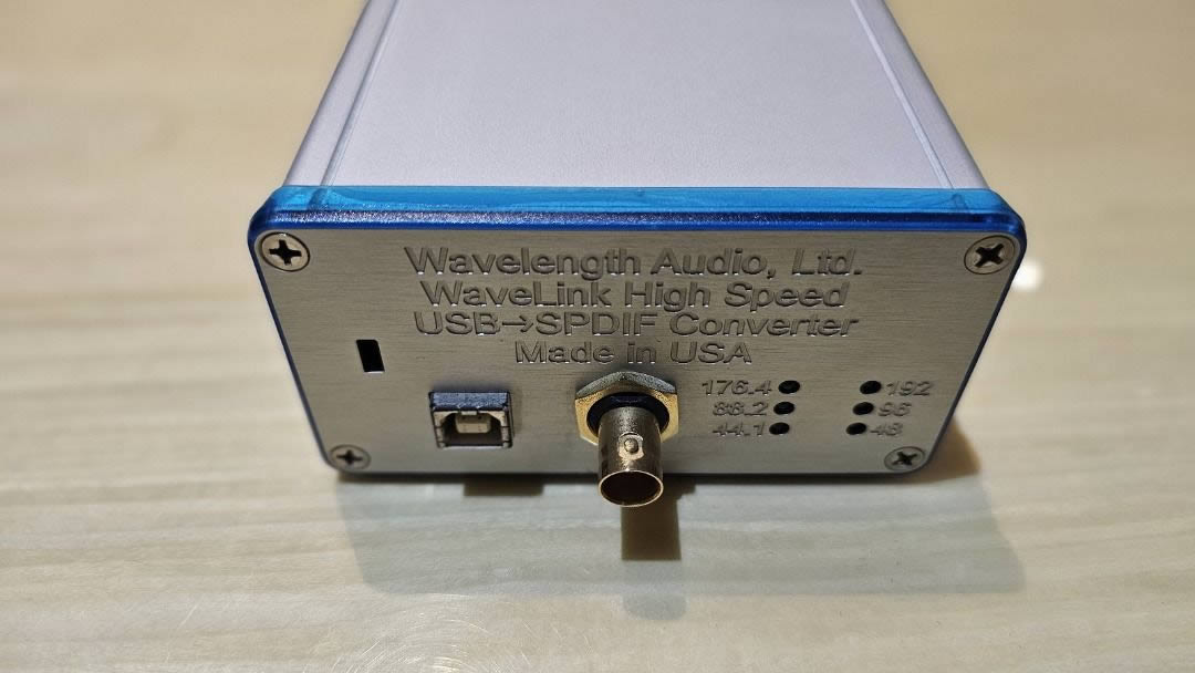 Wavelength WaveLink HS USB to SPDIF Converter