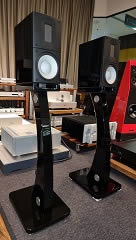 Raidho X-1 with matching stands Raidho X-1 with matching stands