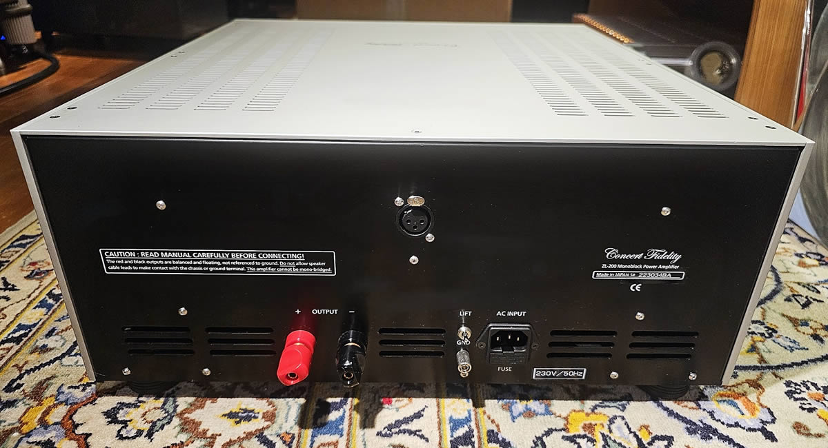 Concert Fidelity ZL-200 FXB monoblock